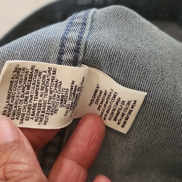 Free People Classic Blue Mini Skirt - Picture 7 of 12